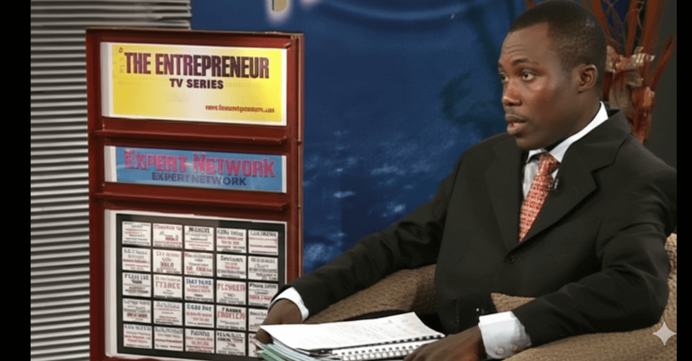 Founder on ECOBANK entrepreneur TV series