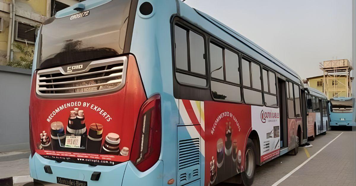 BRT Bus Advertisement